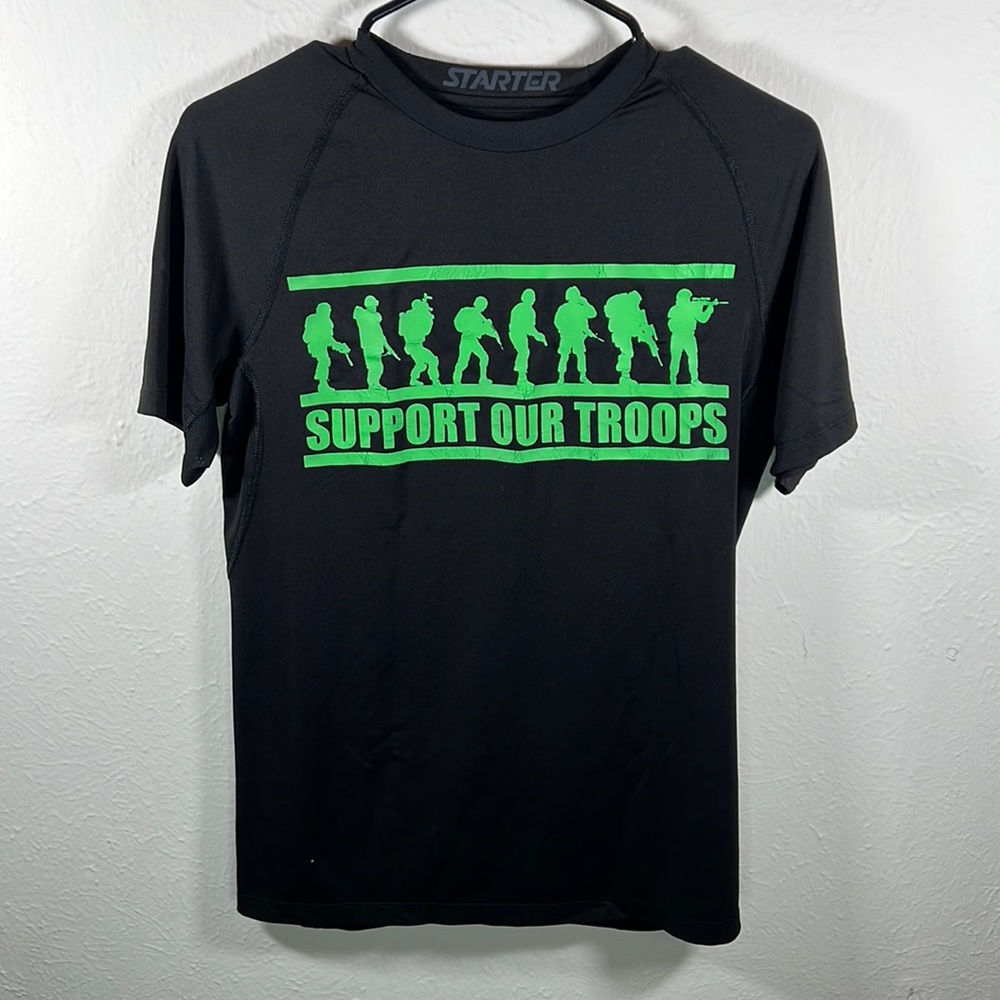 Starter, medium, Black and Green and Black T-Shirt
